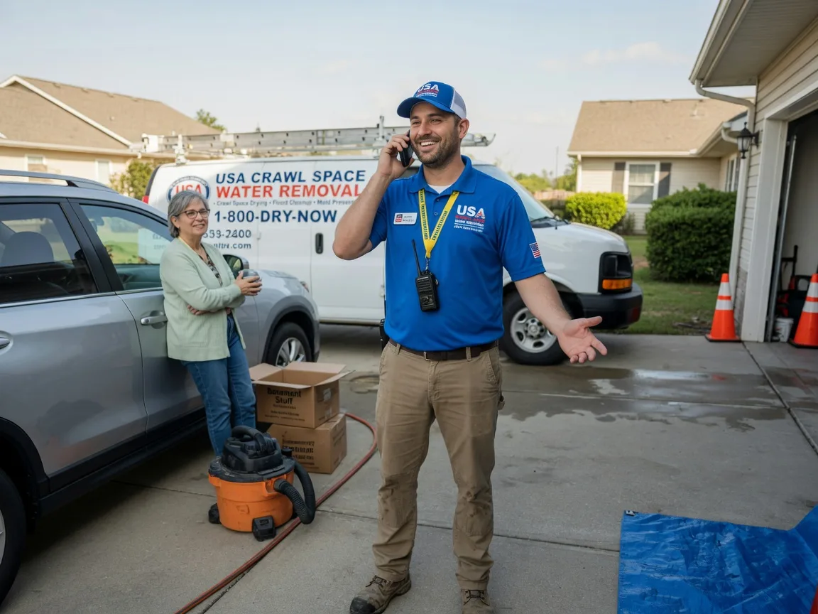 Crawl Space Water Removal Lexington, GA FAQs